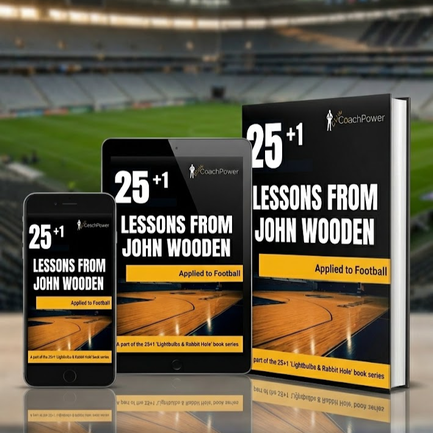 Lessons from John Wooden book cover